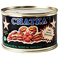 Los mejores  - Chatka - Cangrejo real ruso- 100% patas enteras- 220 ml